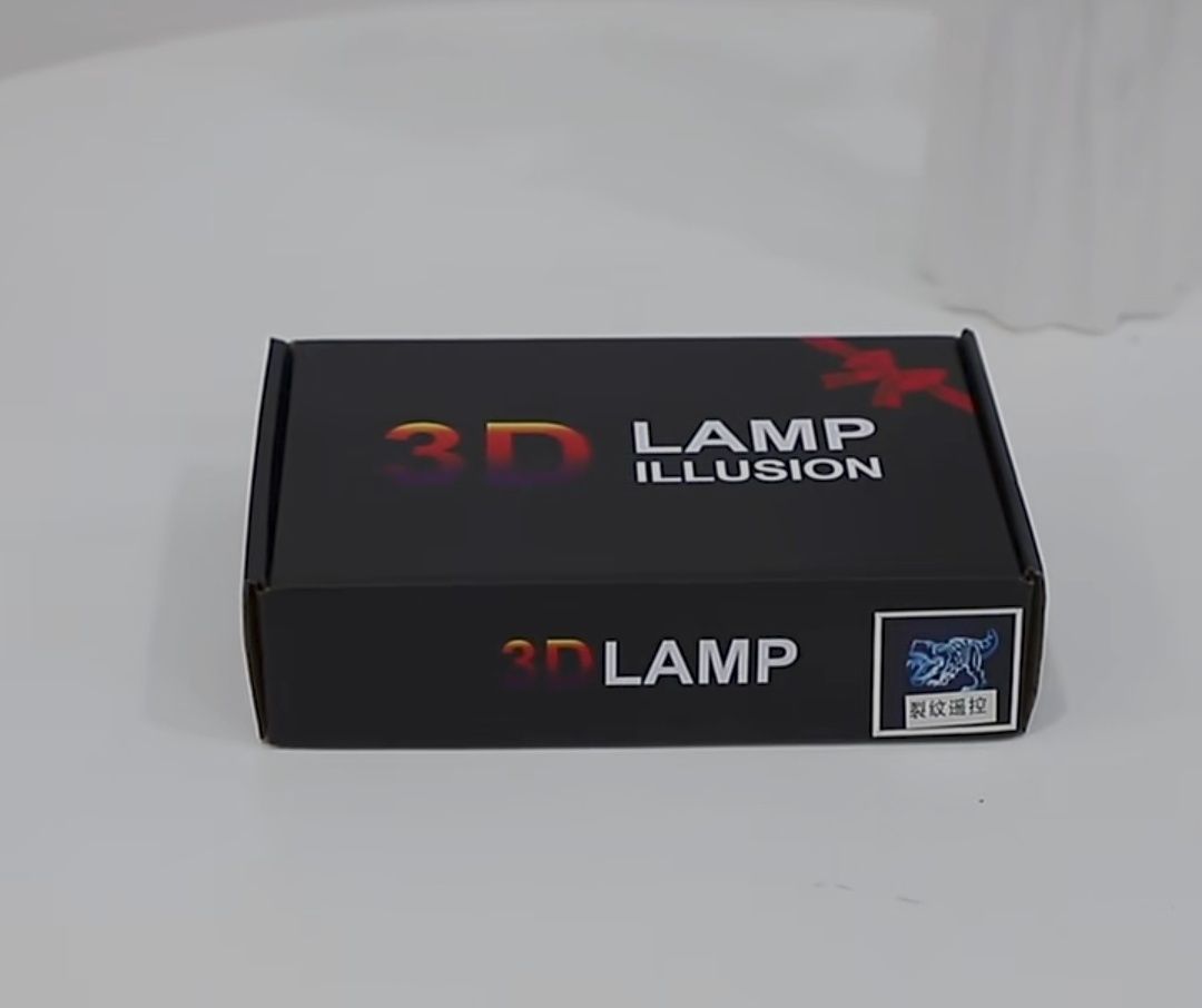 3D LED лампа динозавр велоципартор 7 кольорів