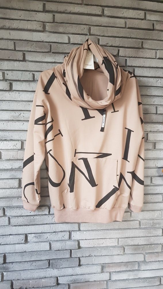 Bluza, litery, hit,rozmiar s/m