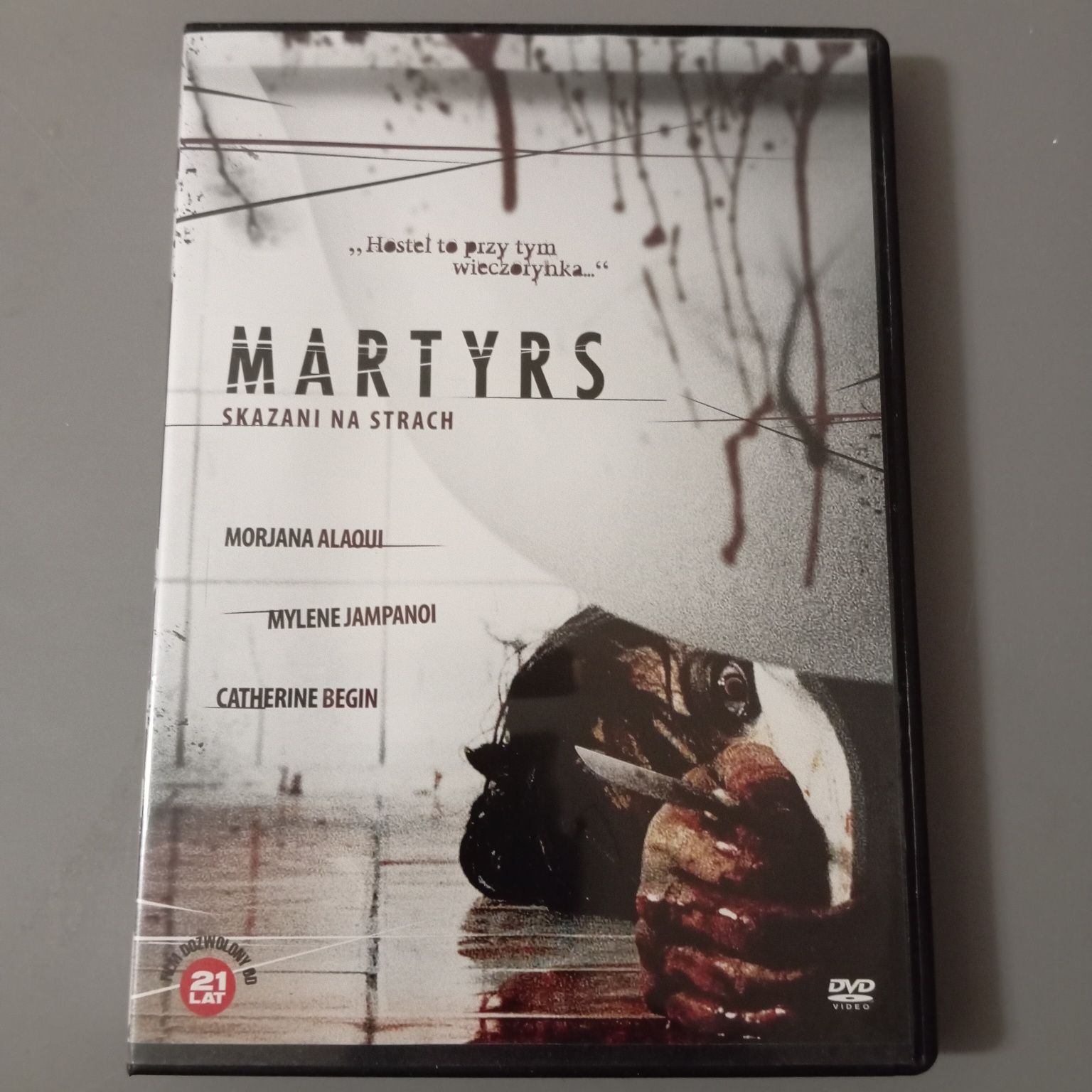 Martyrs, skazani na strach, film DVD, unikat, stan igła