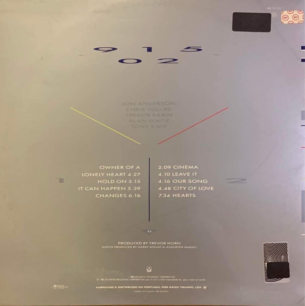 Yes - 90125 - Vinil