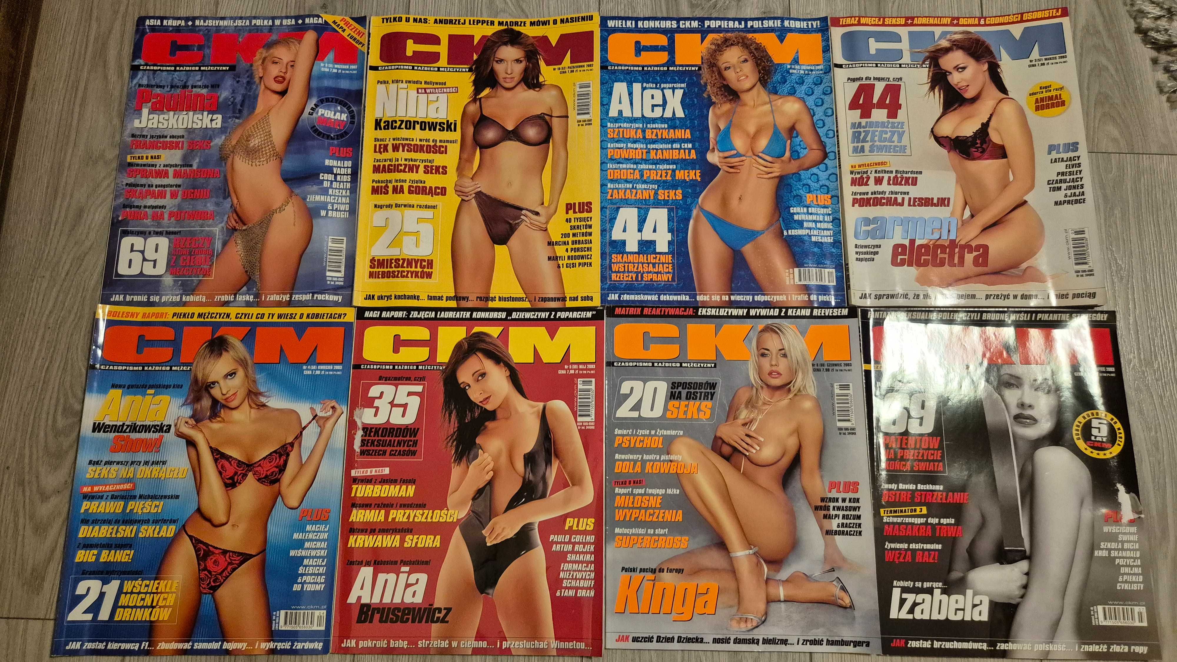 Magazyn CKM mix numerów z lat 2000, 2001, 2002, 2003, 2004