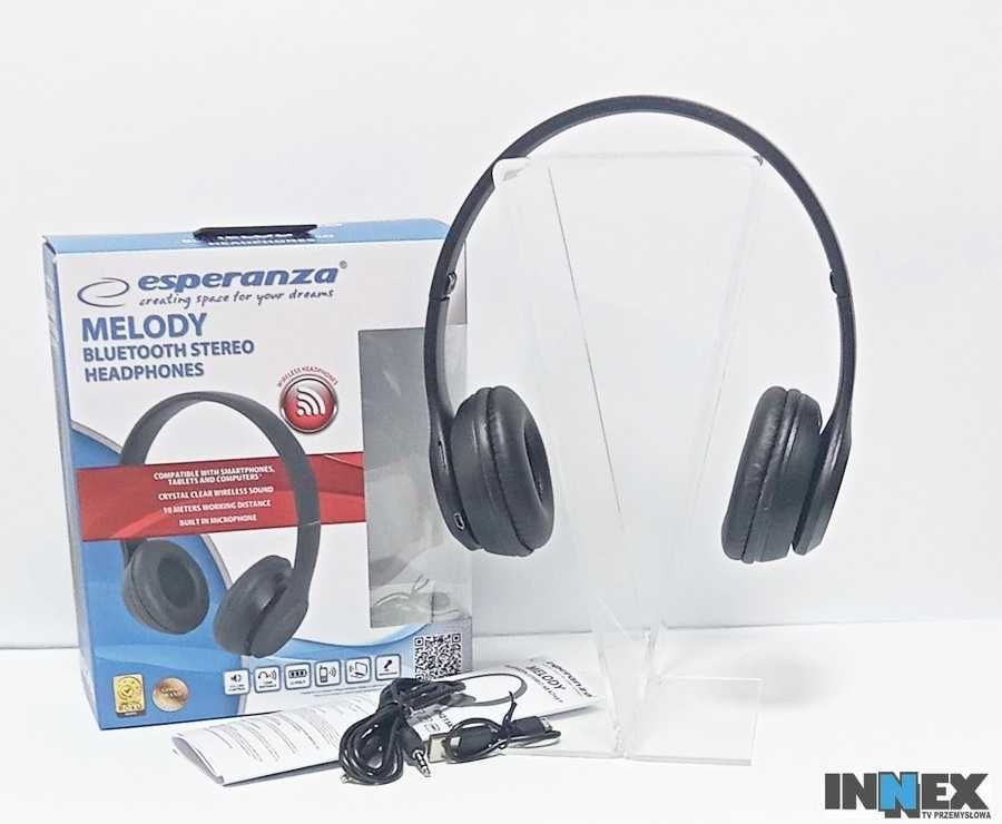 Nowe Słuchawki Bluetooth Esperanza EH215K Melody