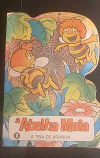 Abelha maia livro disvenda antigo - teia de aranha