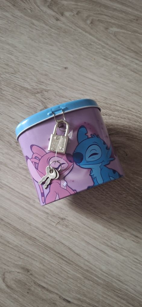 Skarbonka stitch na kłódkę zamek NOWA stich