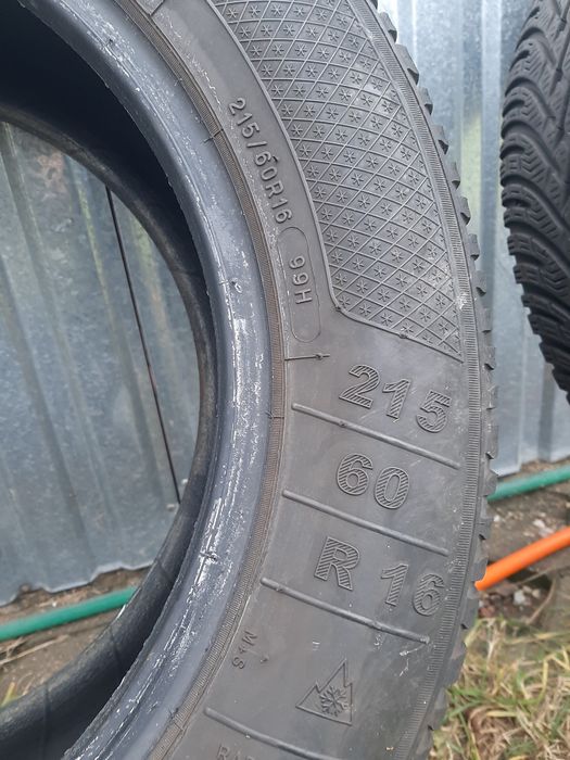 2x Opony zimowe 215/60R16 Kleber Krisalp HP3 / 6.5mm