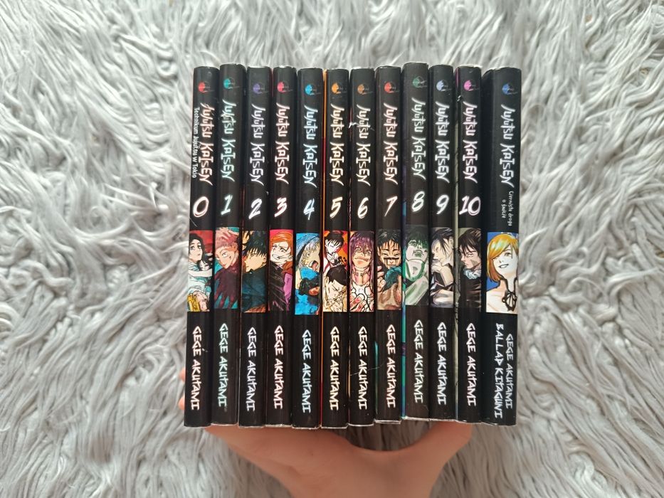 Manga jujutsu kaisen 0-10 + ciernista droga o świecie