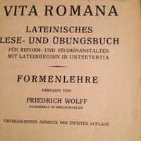 Książka/podręcznik stary do nauki  łaciny,niemiecko-łacińska , 1928 r.