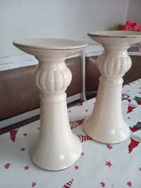 Świeczniki ceramiczne
