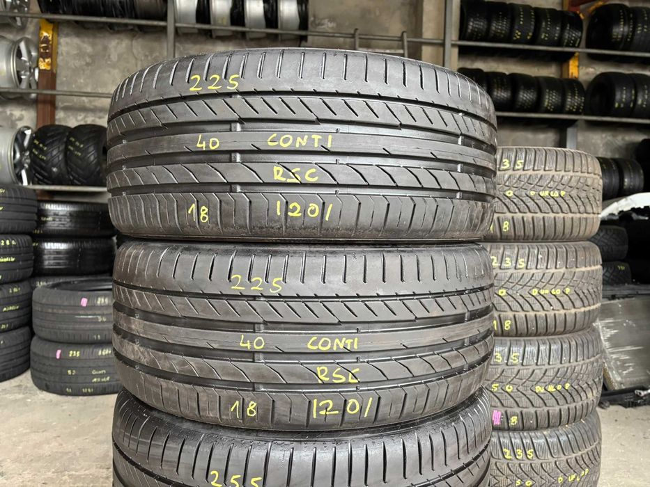 2X OPONY LETNIE 225/40R18 88Y Continental ContiSportContact5 7MM 2020R