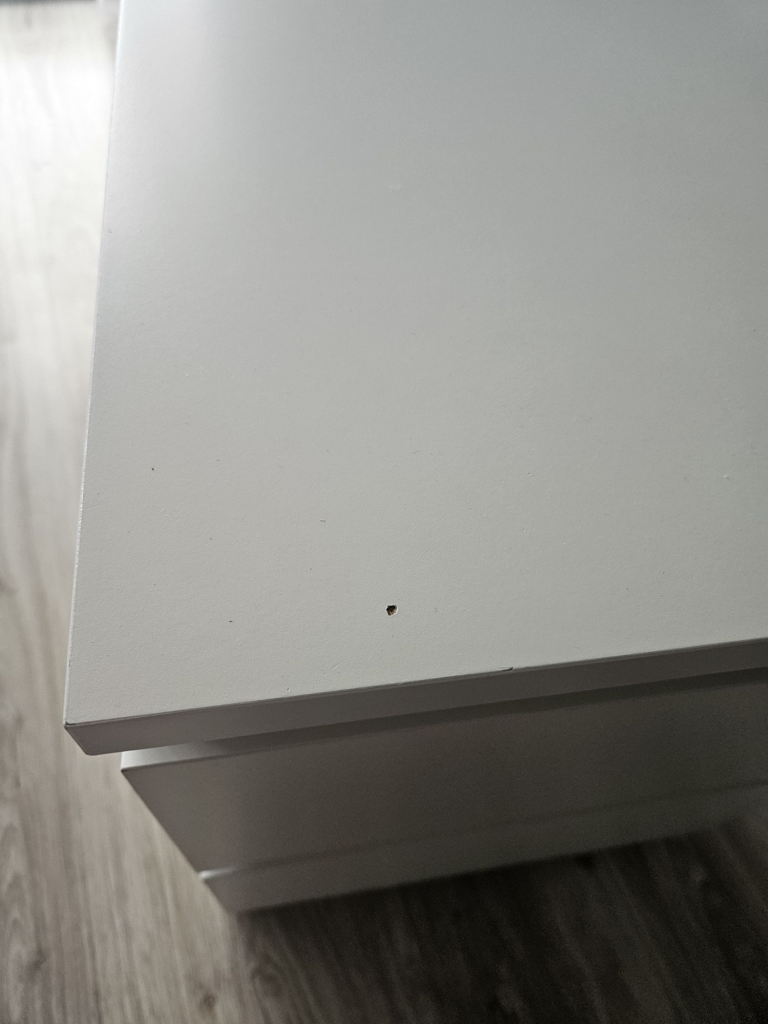 Szafka nocna Malm biała mat