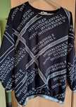 Bluza z grubej bawełny
