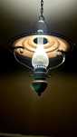 Lampa wisząca + kinkiet w stylu retro / rustykalnym