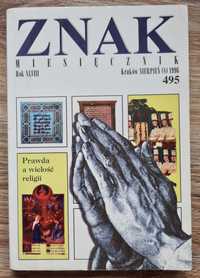 Miesięcznik ZNAK, 1996, Prawda a wielość religii, Prawda w nauce