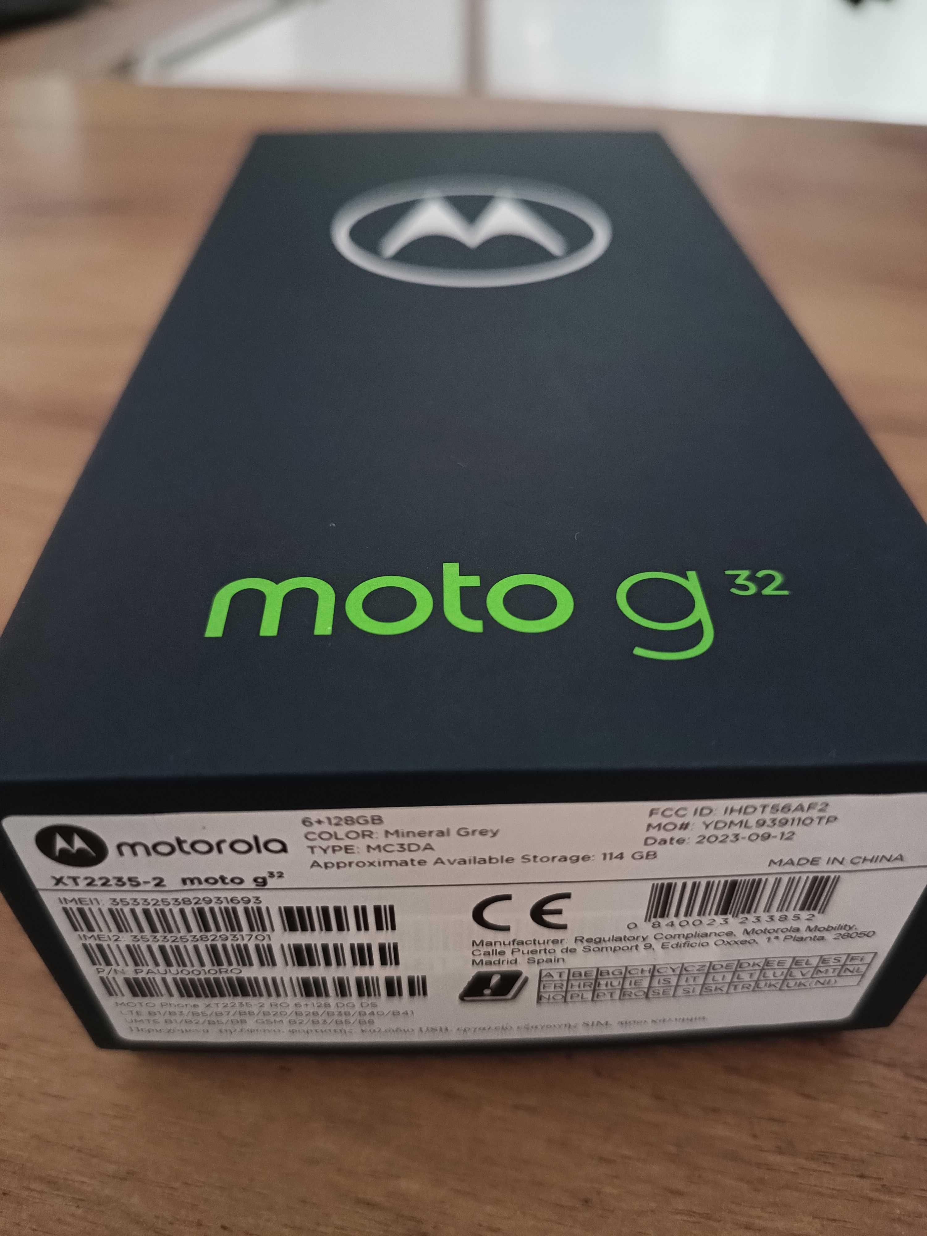 Motorola G32. Nowa, 23 miesiące gwarancji