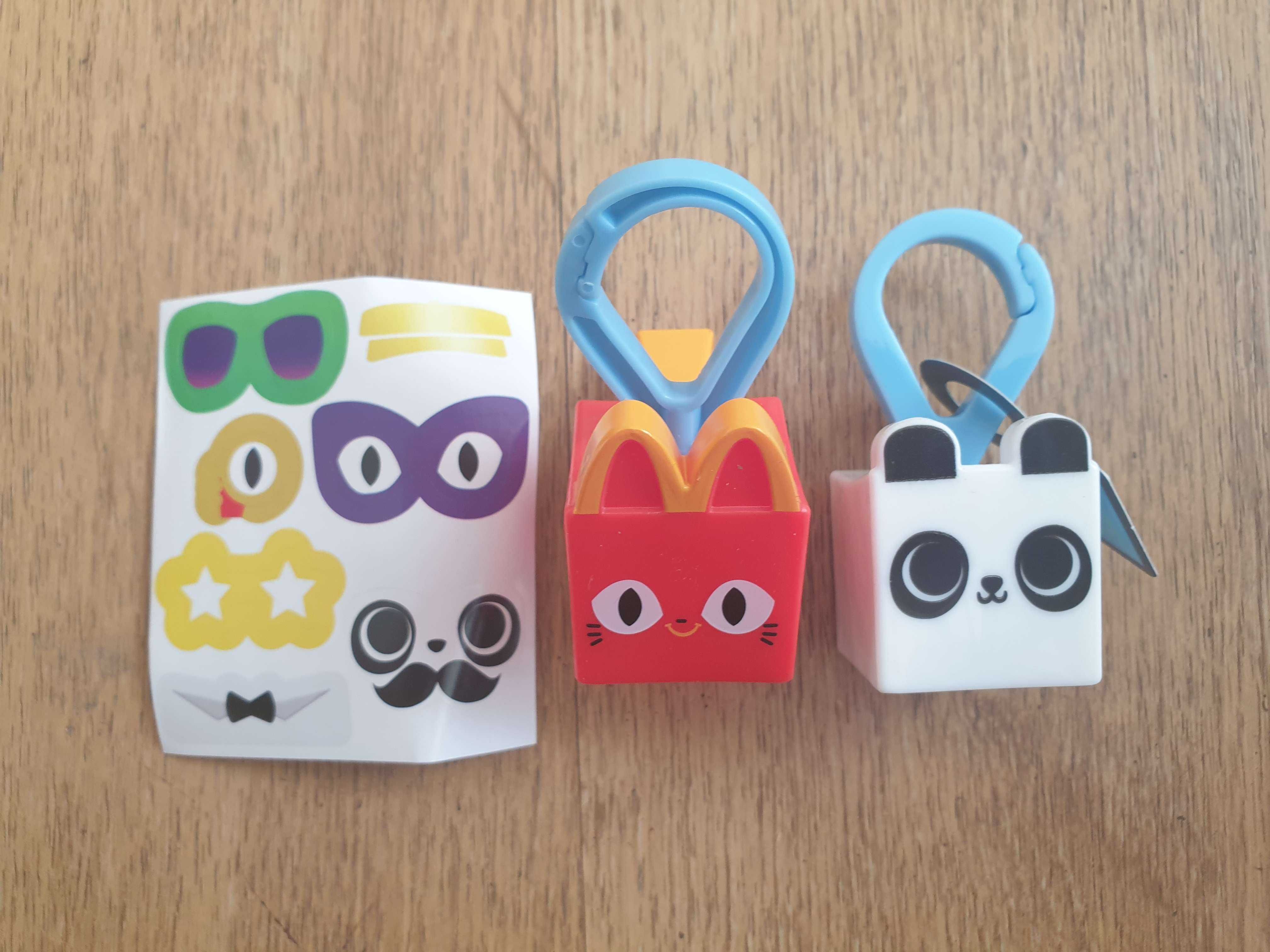 Zabawki Pet Simulator z Gry Roblox McDonald, Plastikowe zwierzaki
