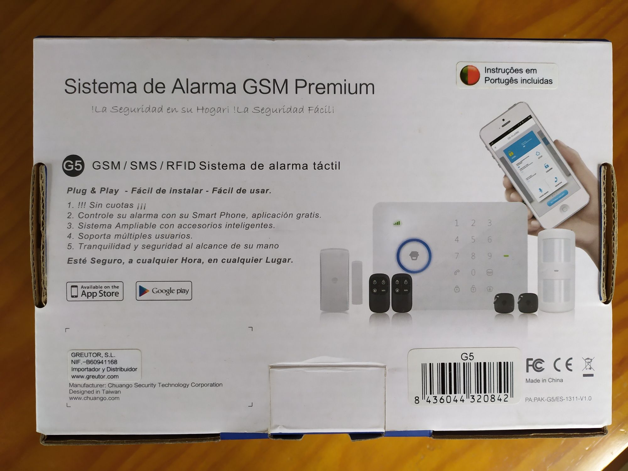 Kit de Alarme Chuango G5