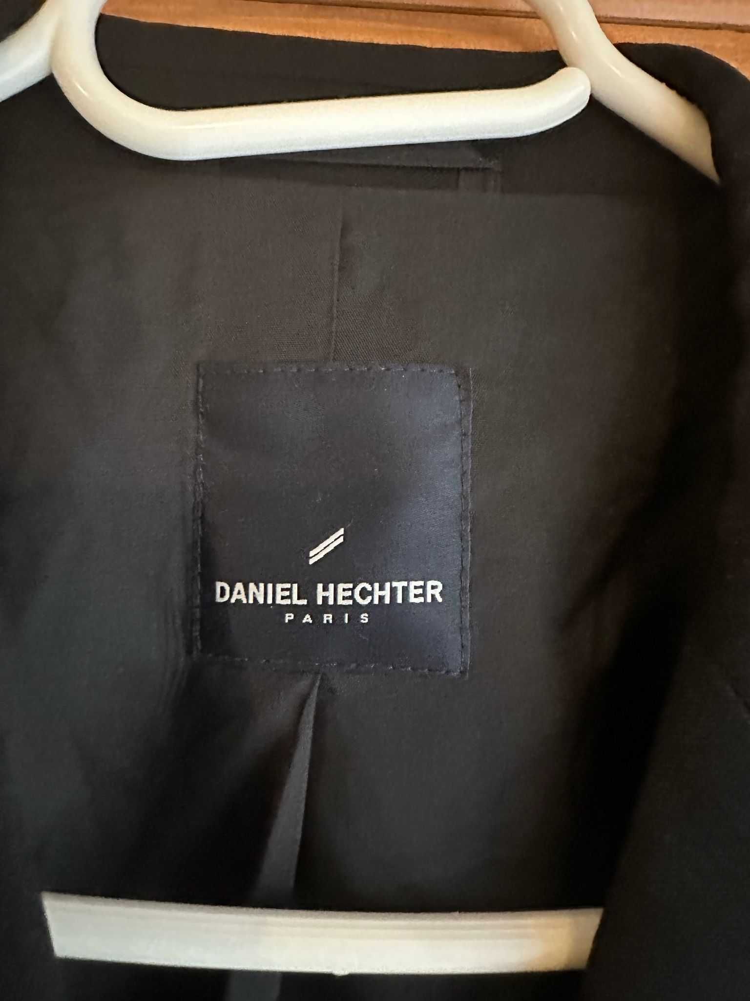 Marynarka męska czarna firmy Daniel Hetchter (stan: jak nowa)