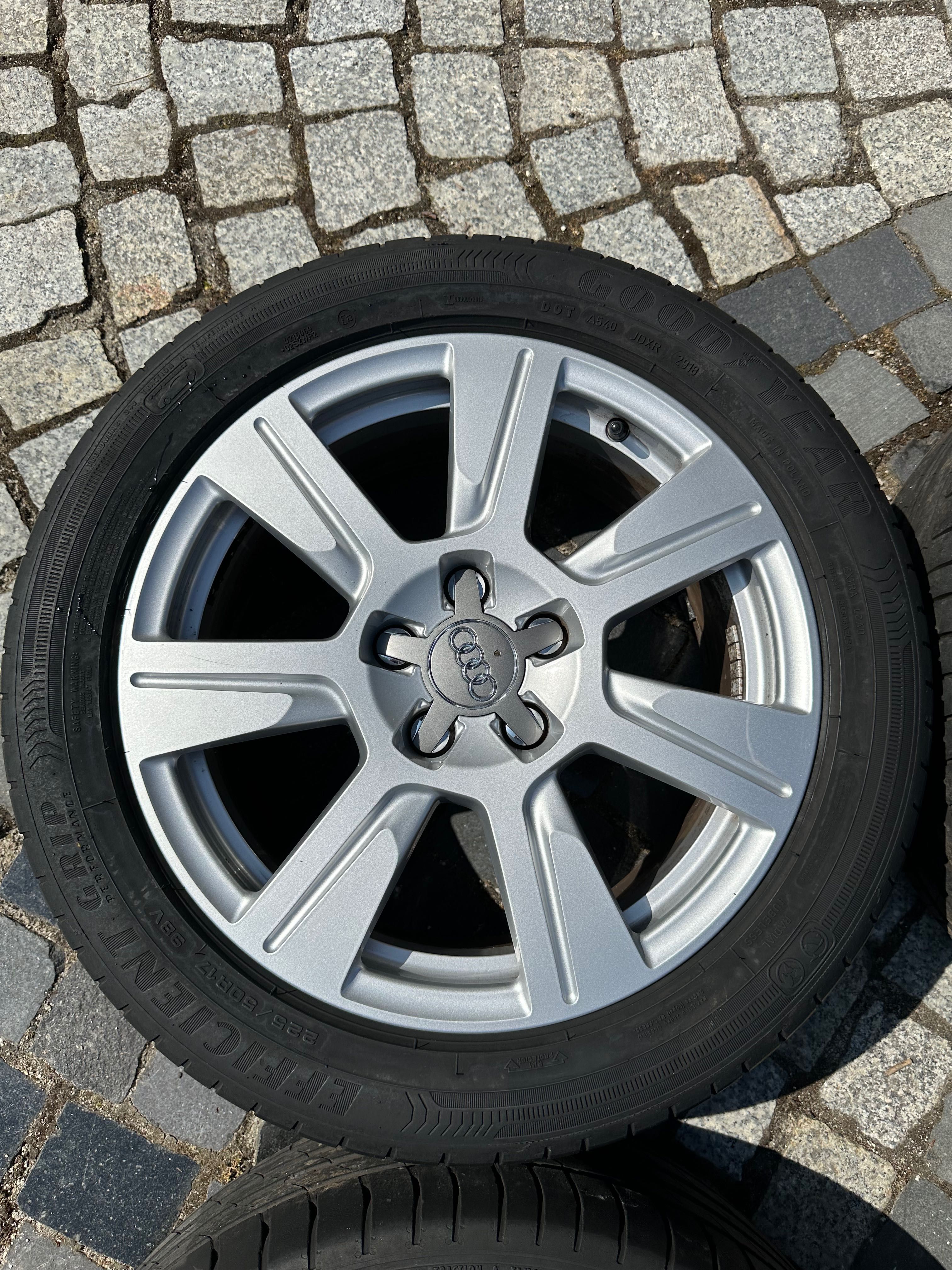 Oryginalne Koła alufelgi 17” Audi A4 Volkswagen Skoda 5x112