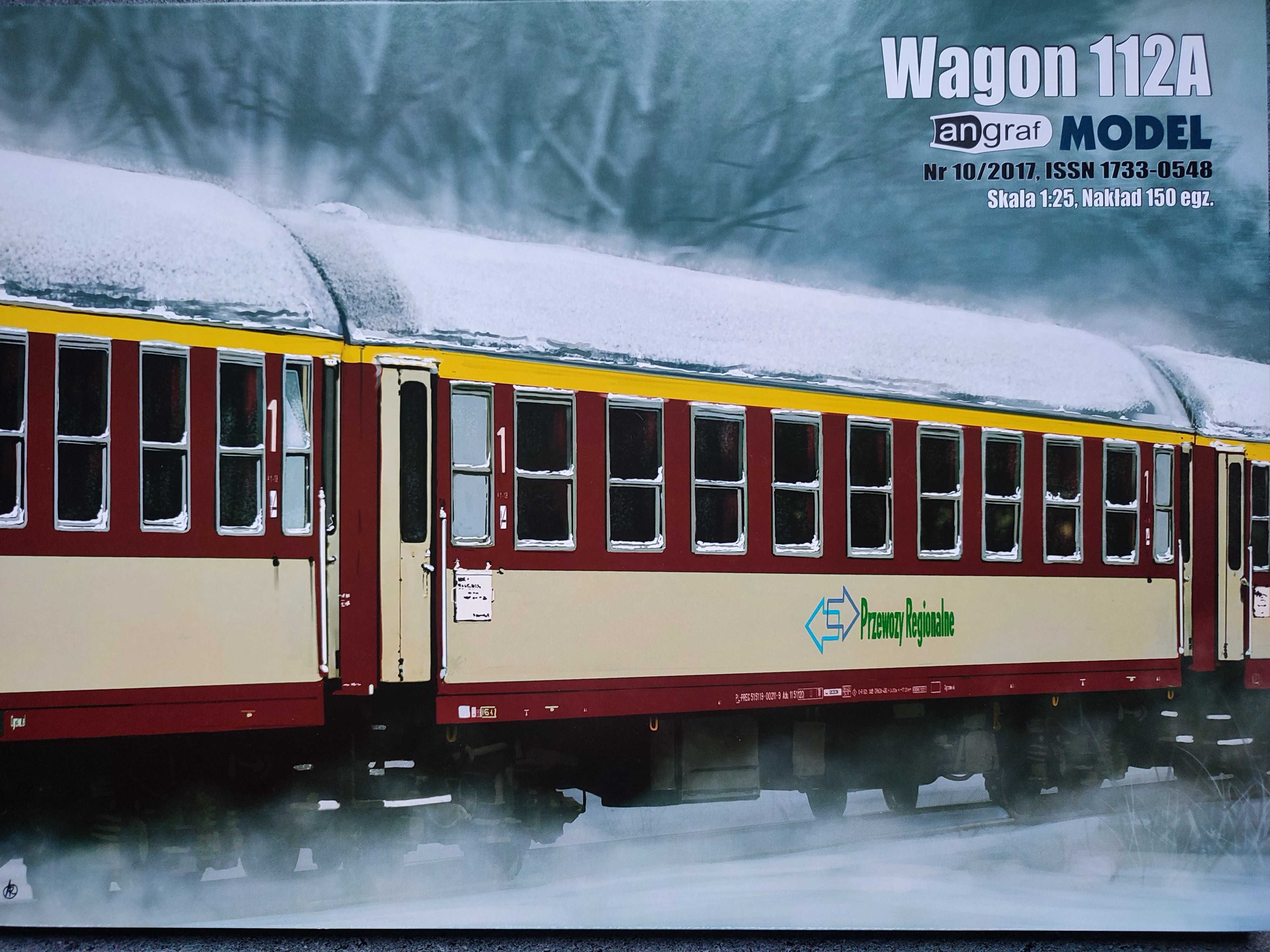 Model kartonowy Angraf 10/2017: Wagon 112A