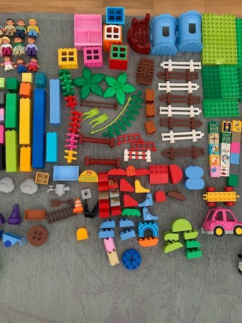 Super zestaw klocki Lego Duplo, kilka zestawów, dużo elementów!!