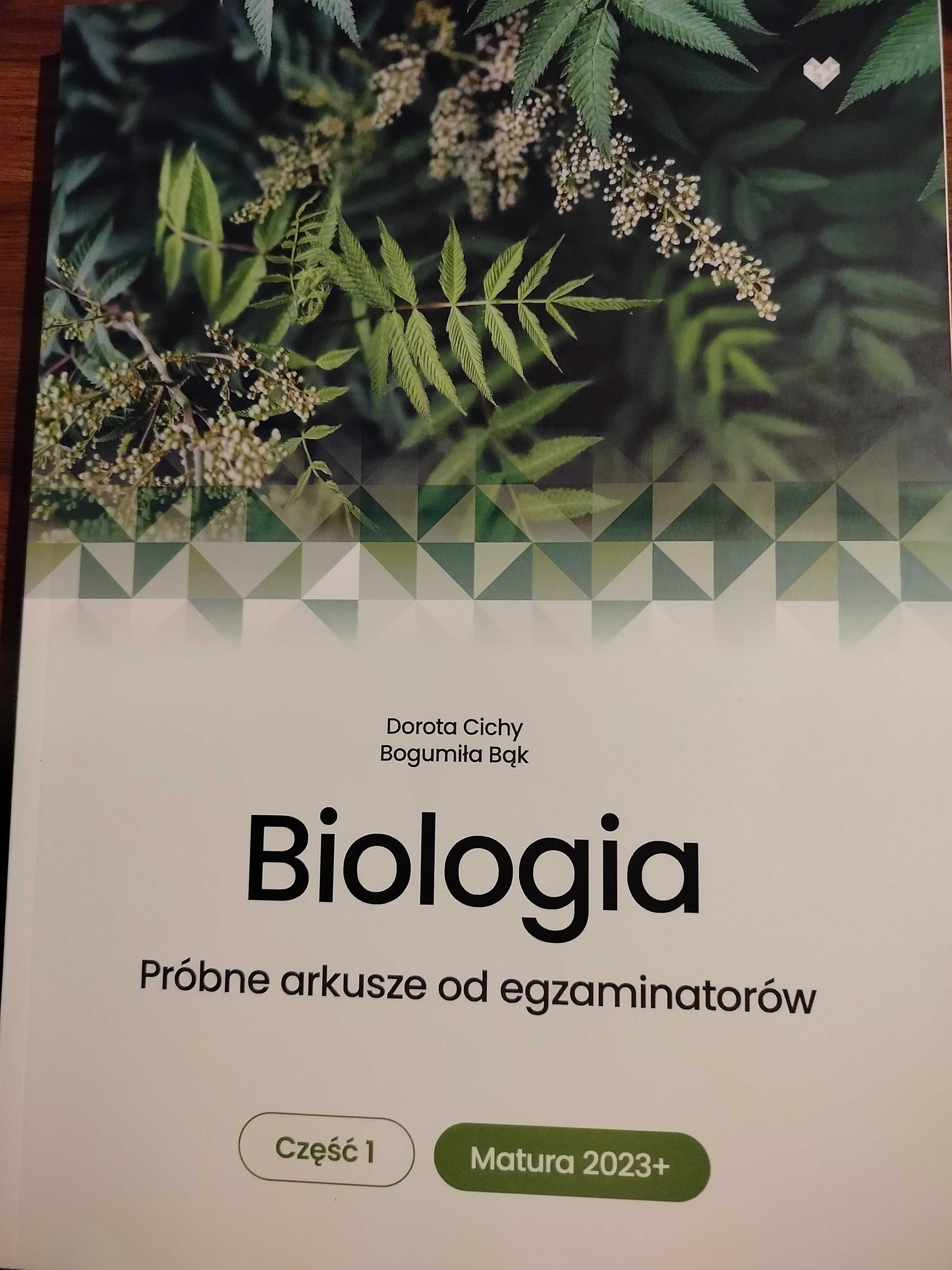 Biologia próbne arkusze od egzaminatorów Biomedica Matura 2023+