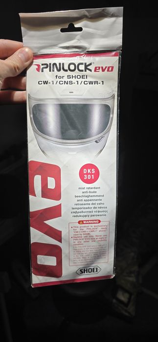 Pinlock Evo shoei dks 301 cw-1, cns-1, cwr-1