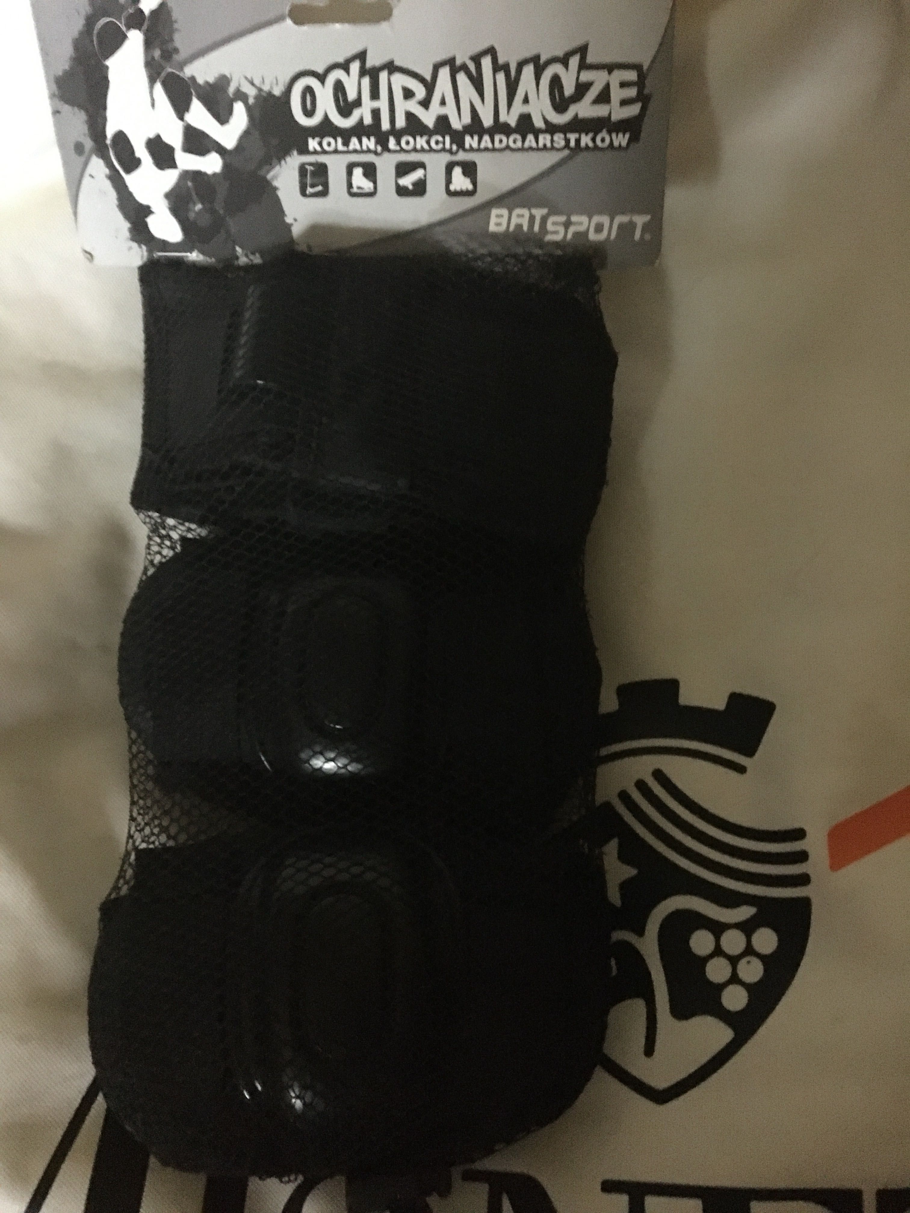 BATSPORT OCHRANIACZE na rolki ZESTAW kolana, łokcie, nadgarstki NOWE!!