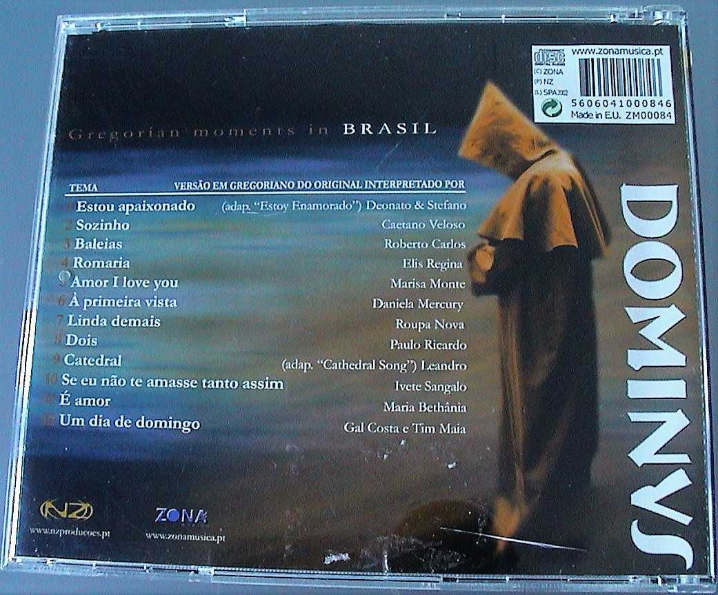 Música de MOMENTOS GREGORIANOS. O preço é de cada um dos 4 cds.