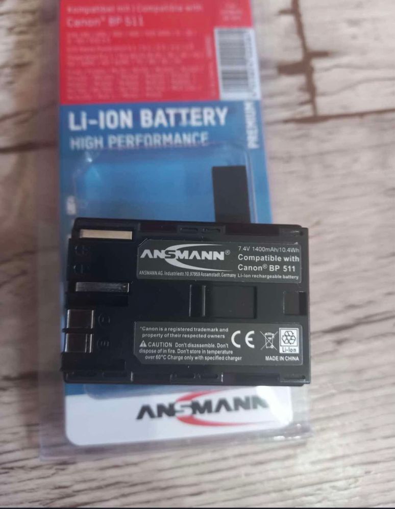 Akumulator Ansmann A-Can BP 511, 1400 mAh