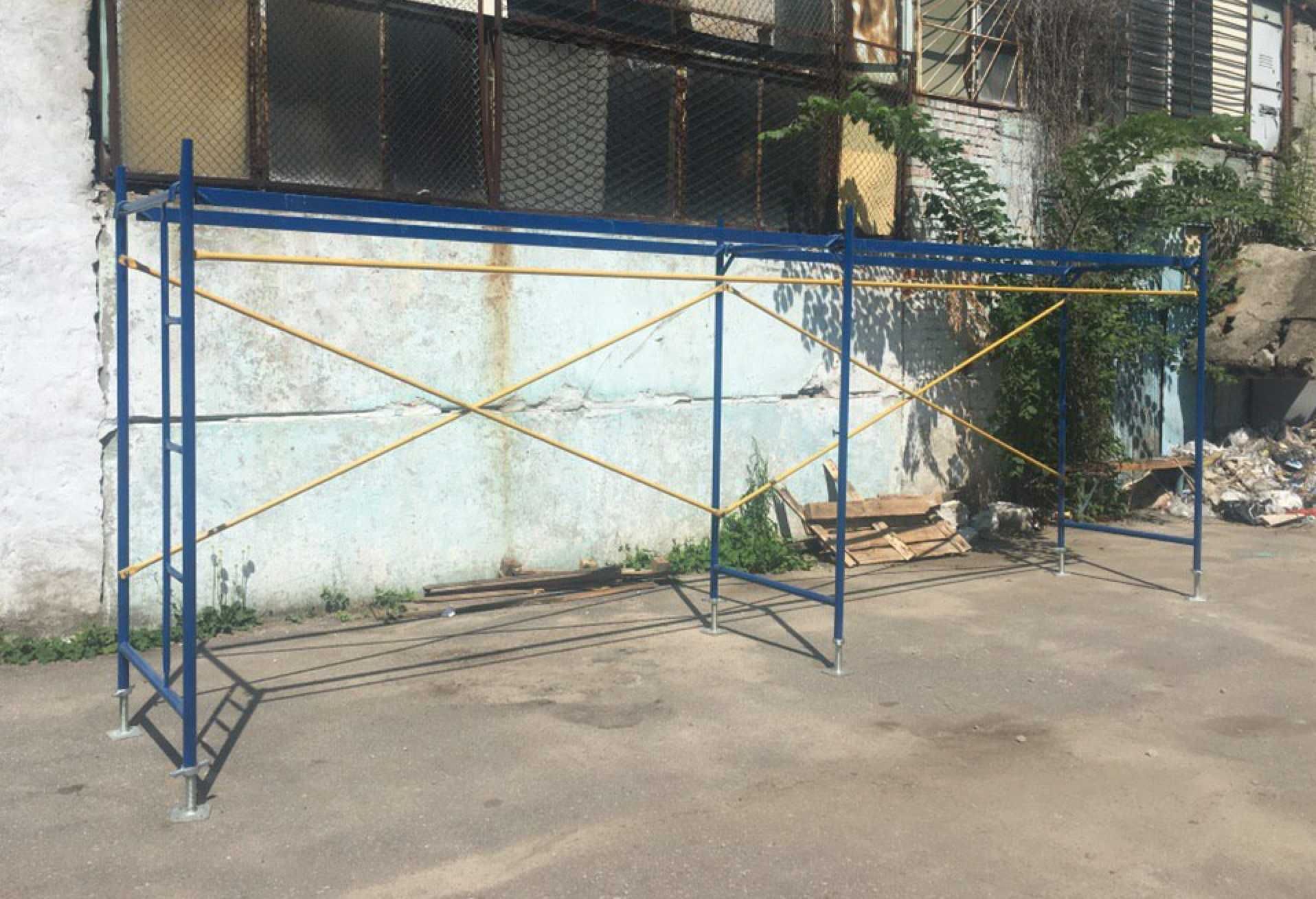Риштовка строительная(ліса). СКИДКА 15%. 24м2