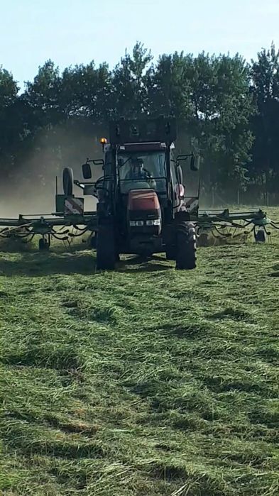 Przetrząsarka przewracarka do siana krone tandem