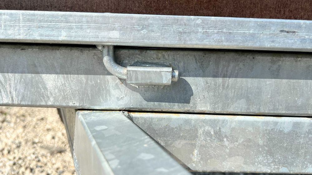 Прицеп до легкового авто одновісний оцинкований 2,5 x1,25м, борт 40см