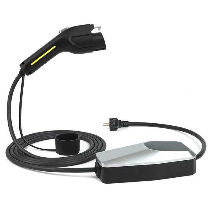 EVSE Cabo Carregador Carro Elétrico/Hibrido Tipo 1 ou Tipo 2 - (NOVO)