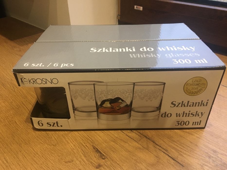 Szklanki do whisky Krosno