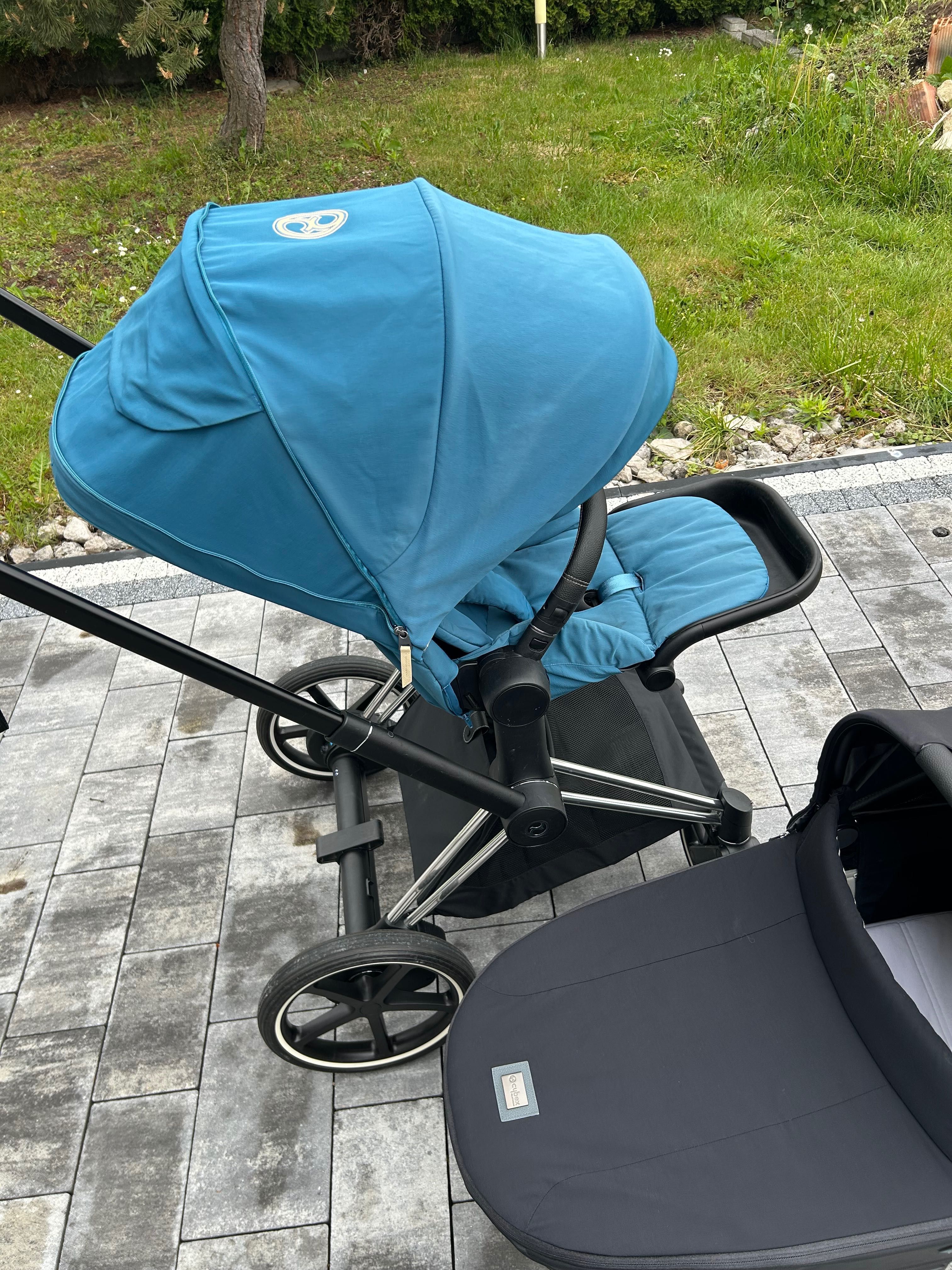 Cybex ePriam 4.0 + BRITAX BABY SAFE 3 i-Size z bazą ISOFIX