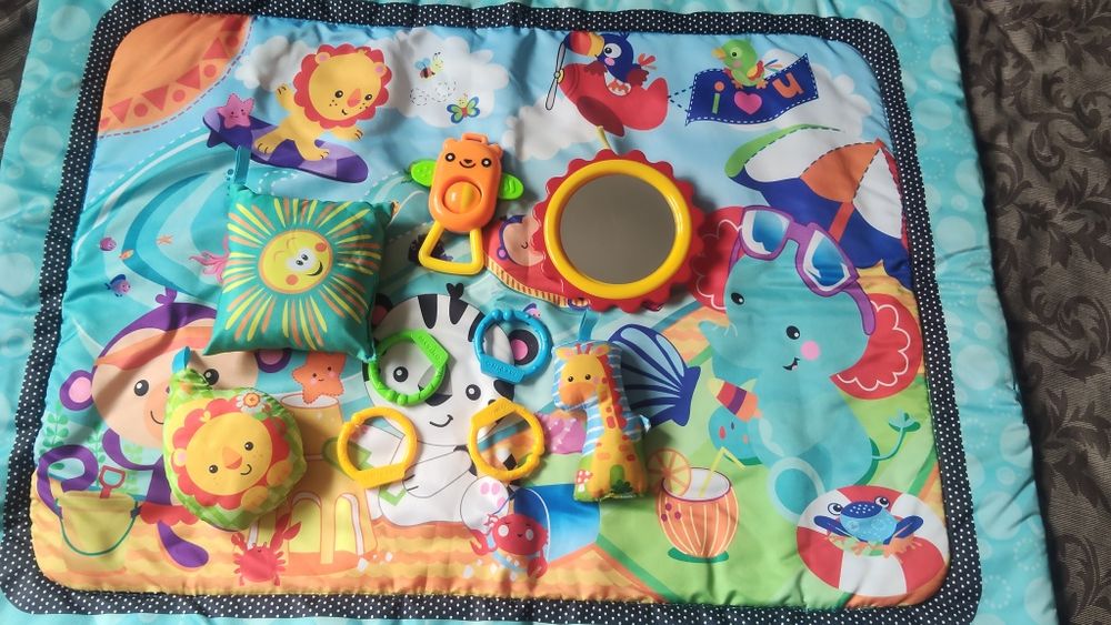Ігровий розвиваючий килимок для немовлят, для дітей