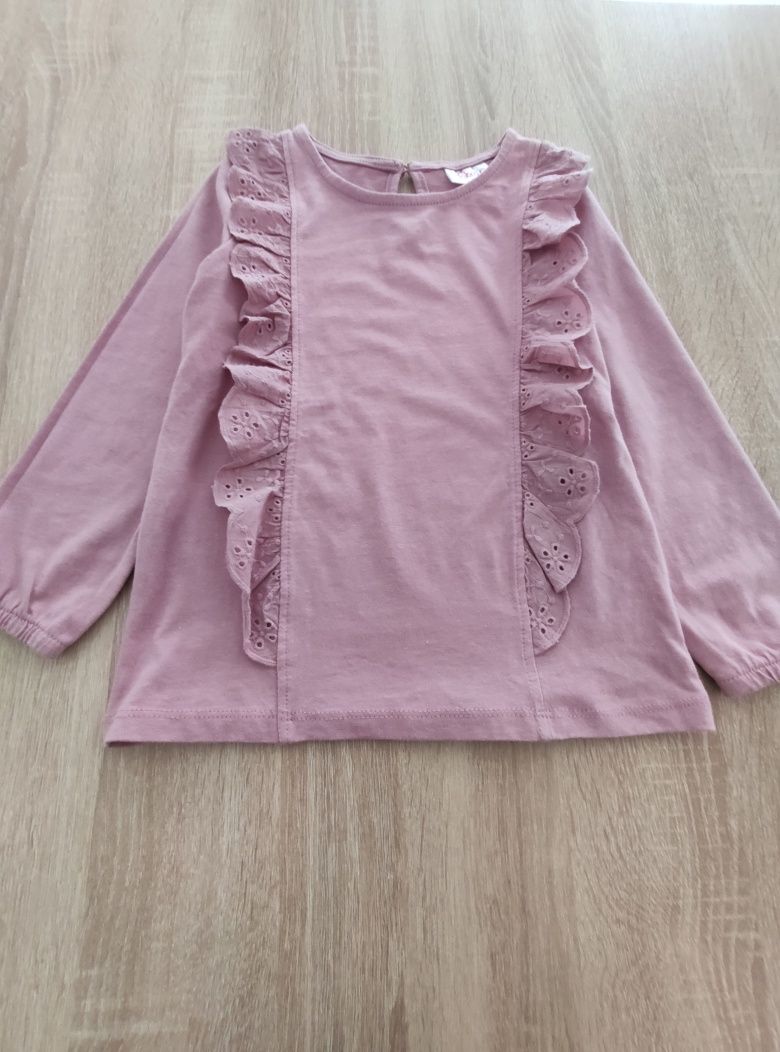 Bluzka, legginsy Newbie i sukienka H&m nowe 98 rozmiar