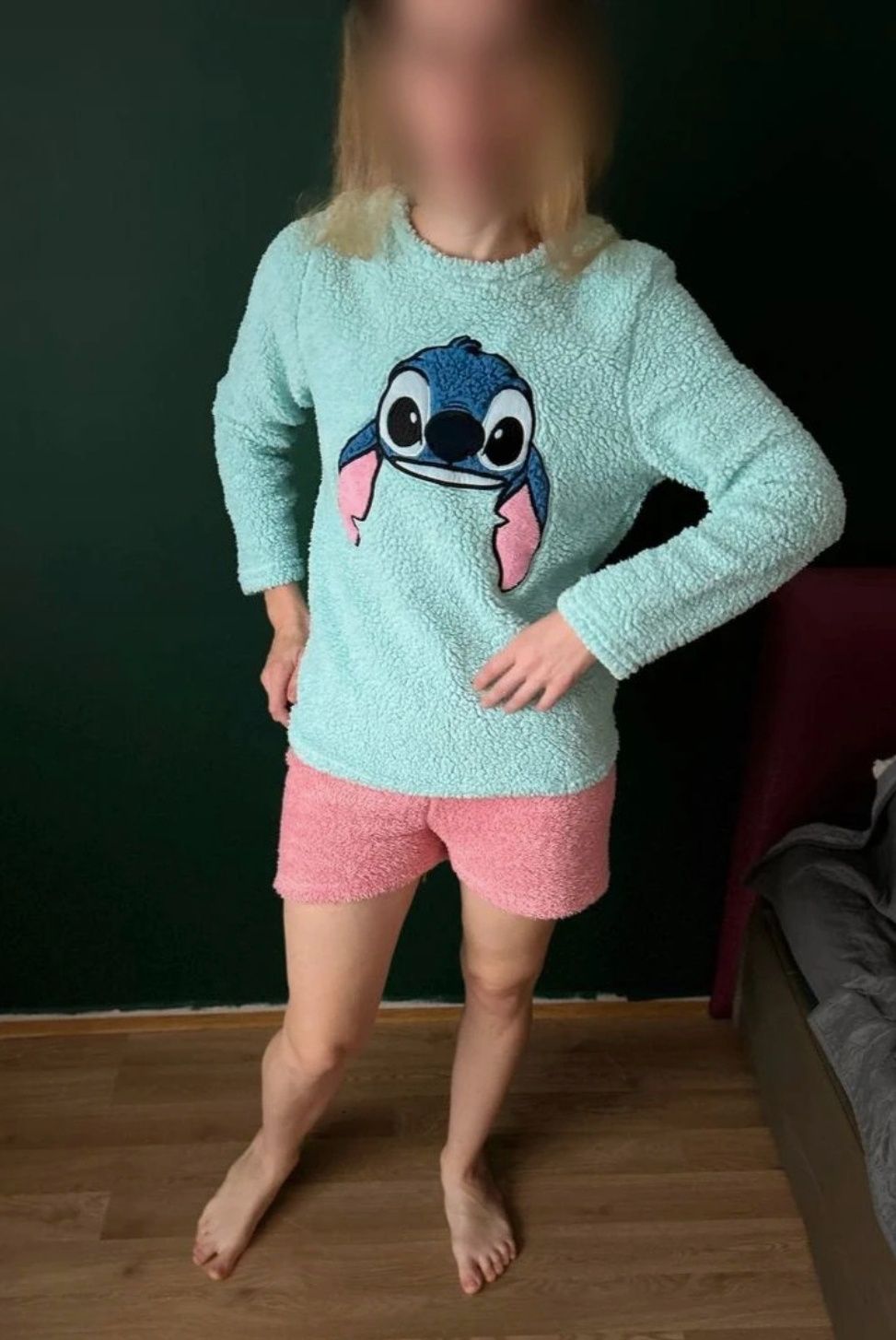 Piżama baranek, Disney/Stitch, rozmiar S-M (38-42)