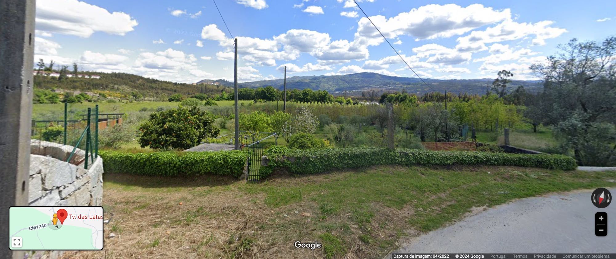 Terreno em cadastro de propriedade rustica em Freixo, Serrazes