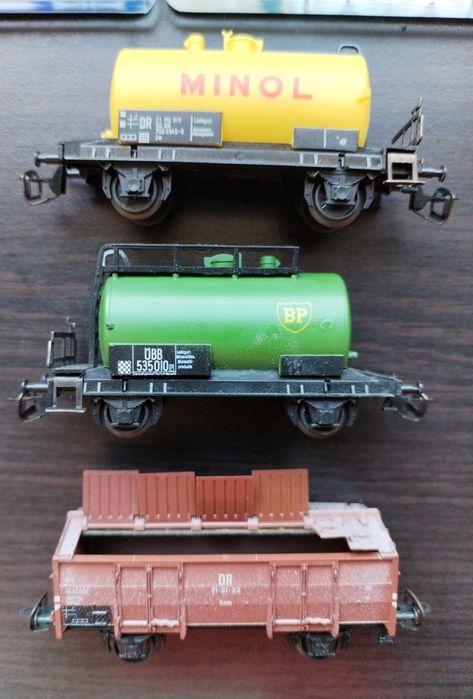 Kolejka wagonik TT Berliner Bahnen wagon diorama Piko