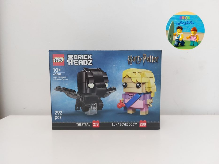ENVIO GRATIS-LEGO 40802 Luna Lovegood & Thestral Figures (BrickHeadz)