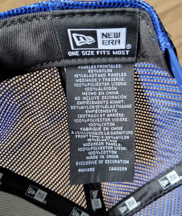 czapka z daszkiem New Era Trucker Food american mustard burger NOWA