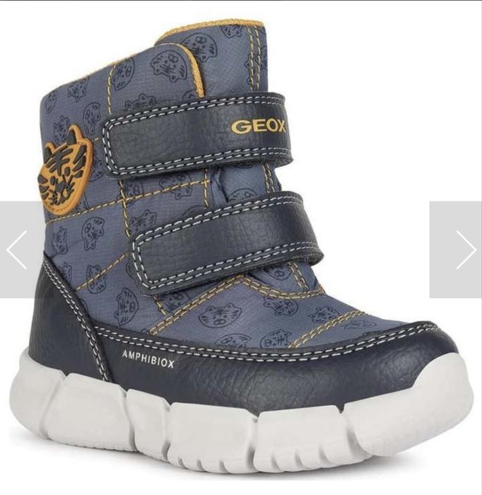 Зимові чоботи зимові чоботи geox р.26 теплі, мембрана черевики, джеокс