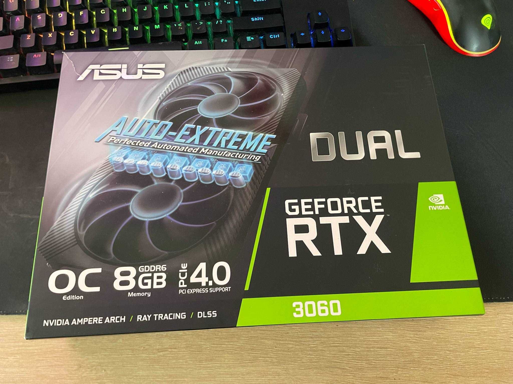 Asus RTX3060 Dual 8GB DDR6 oc
