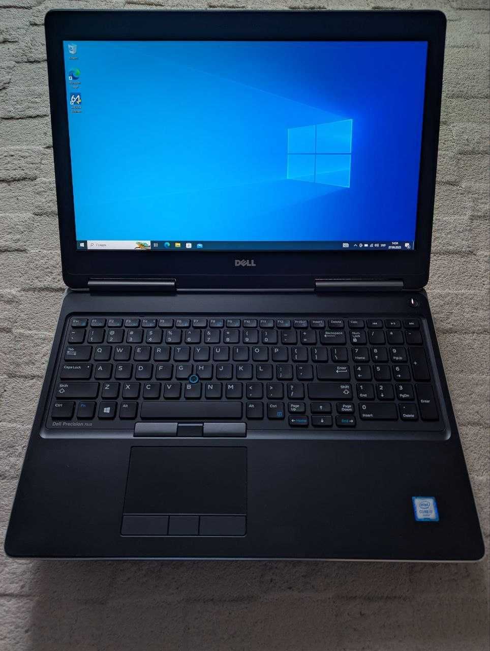 Ноутбук Dell Precision 7510 FHD 256/16GB I7 6820HQ Quadro M2000M 4GB