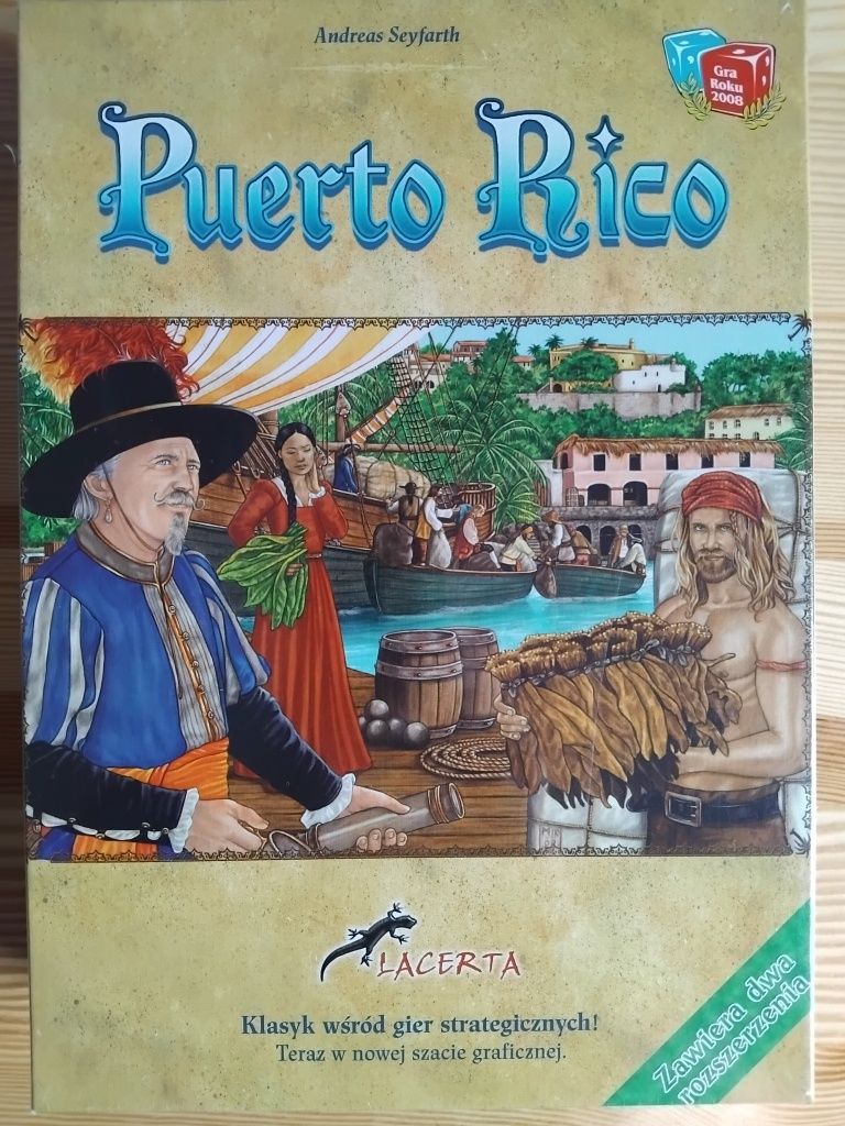 Puerto Rico - gra planszowa (II edycja) nowa, FOLIA