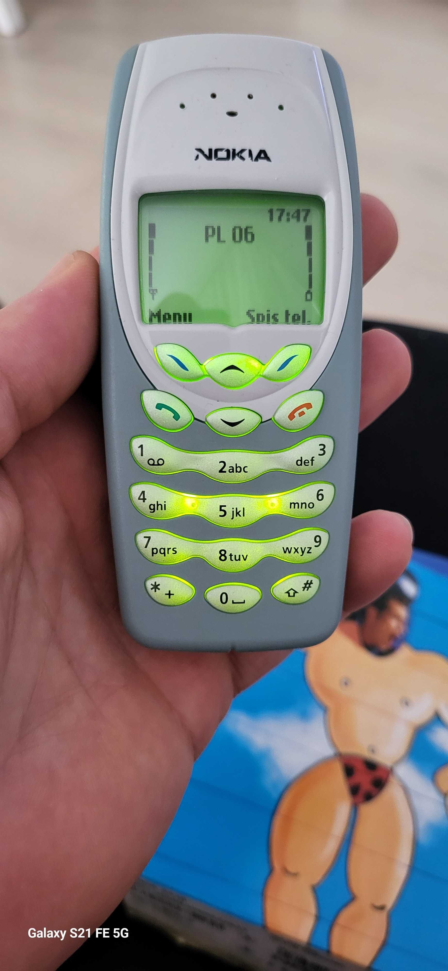 Kolekcjonerska Nokia 3410*Komplet*Polski*Pudełko*Bez Sim-lock'a 3310