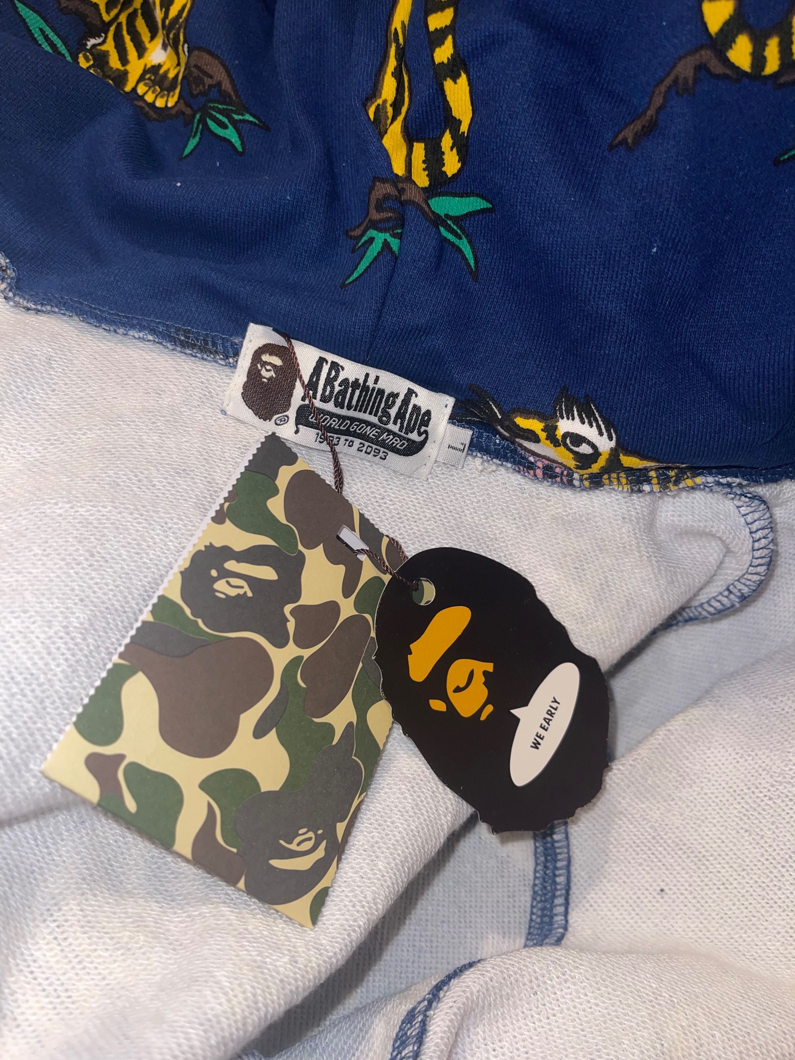 Bape tiger full zip hoodie 2019