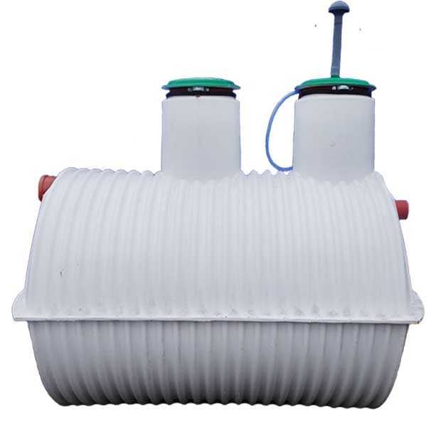 Oczyszczalnia ścieków szambo zbiornik EKOPOL 2500L + 4 TUNELE AQUABIN