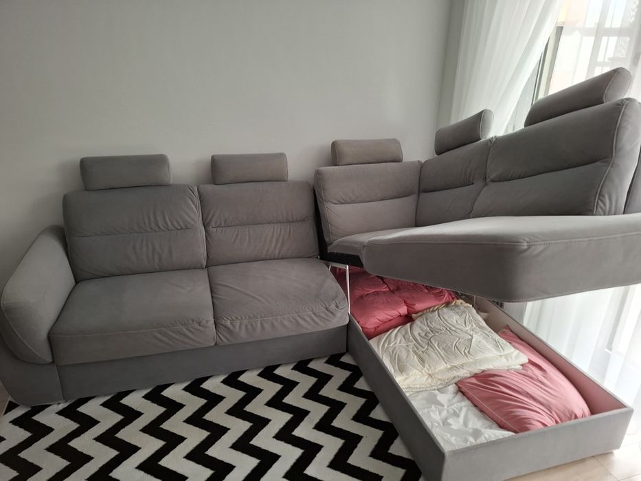 Narożnik z funkcja spania 260cmx190cm